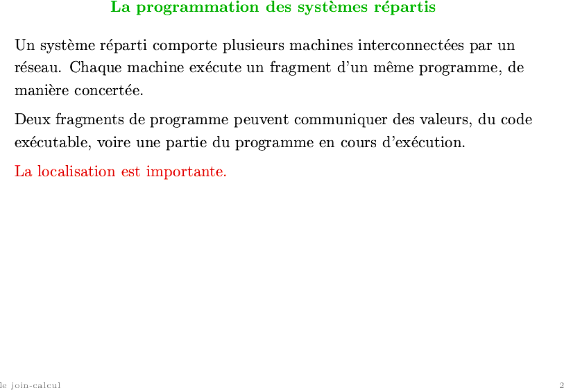 Cliquez pour faire apparatre le transparent suivant