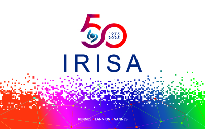 Logo des 50 ans de l'IRISA